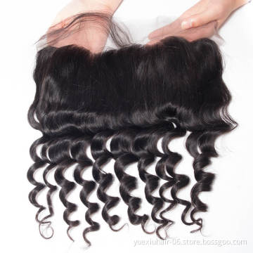 Top Quality High Digital Thin  Lace Frontal Closure, Transparent Swiss Lace Frontal Vendor,Film Transparent HD Lace Frontal